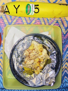 A picture of Steamed Unsalted Buttered Chicken Mayo Diet Menu Day 5.