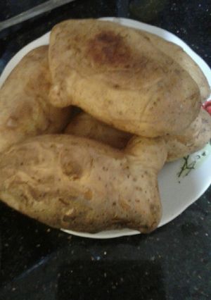 صورة لوصفة بطاطا مشوية