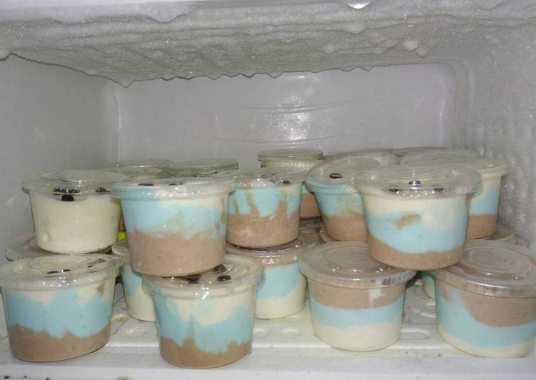 Ice Cream Durian plus Pop ice