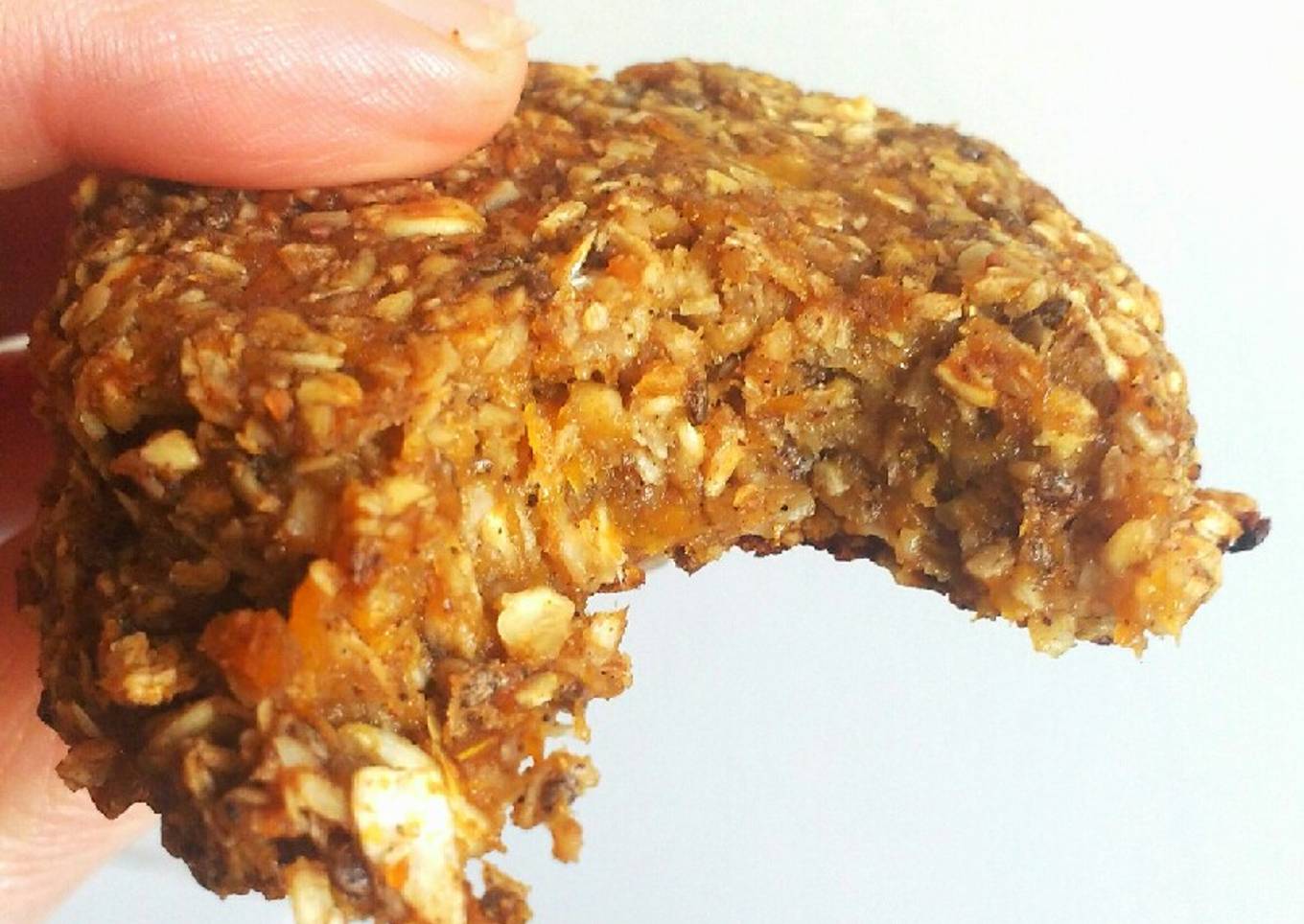 Cookies de calabaza y coco, veganas y crujientes