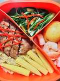 Low-Fat Bento Meal-02: Slim & Energizing Lunch