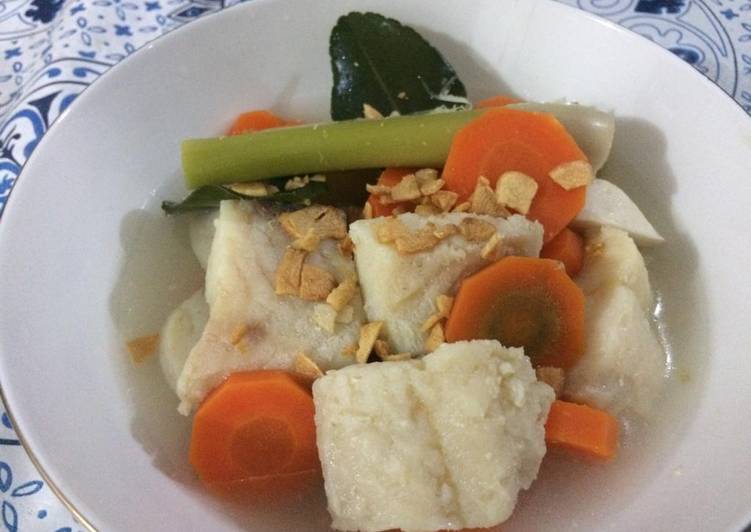 Cara mudah memasak Sup Ikan Praktis Lezat