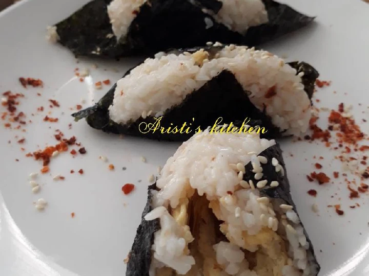 Cara Sederhana Membikin Resep  Simple onigiri (nasi kepal) yang Lezat, Menggugah Selera