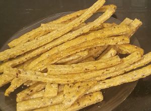 Una foto de Palitos o crackers de semillas