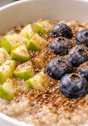 Una foto de Cereal de Avena con Chía y Manzana