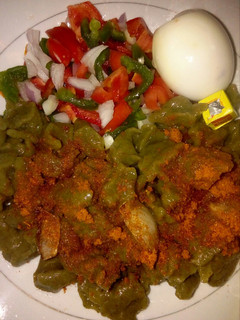 A picture of Hausa Dumplings(dan wake).