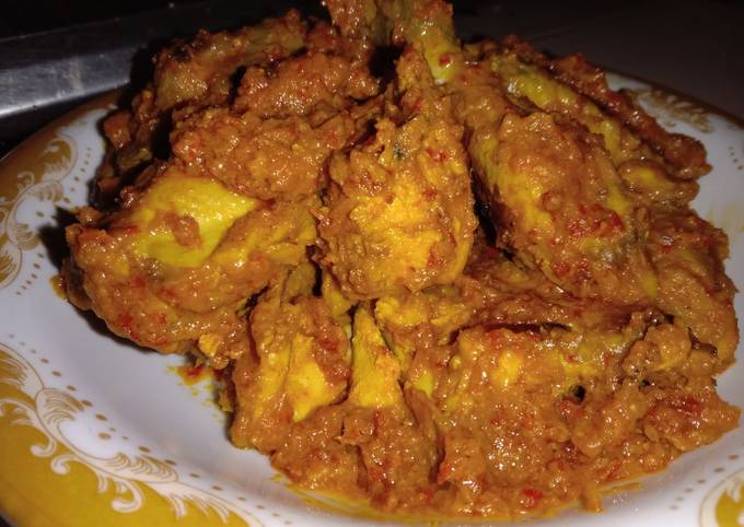 Resep Ayam bumbu rujak ala rumahan yang Bikin Ngiler