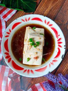 Foto resep Tahu Kukus Siram Kuah Kecap