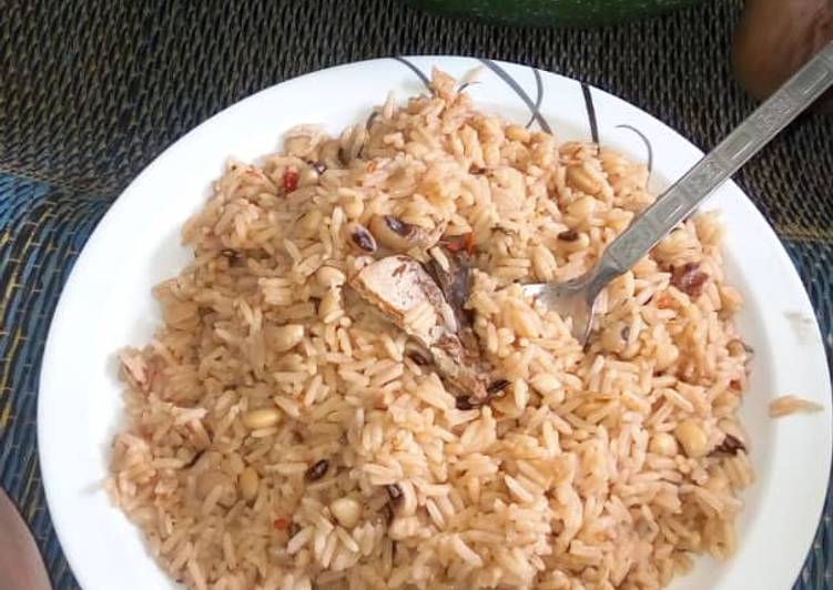 Recipe of Any-night-of-the-week Jolof rice and beans