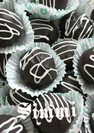 A picture of Bounty balls.