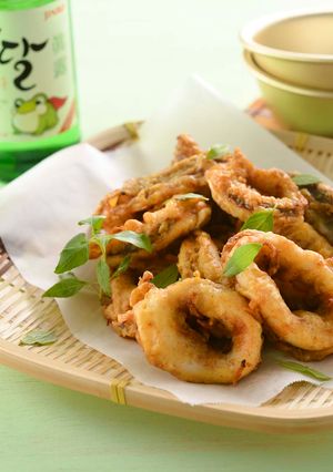 酥炸魷魚圈【咖哩女王】 的食譜成品照片