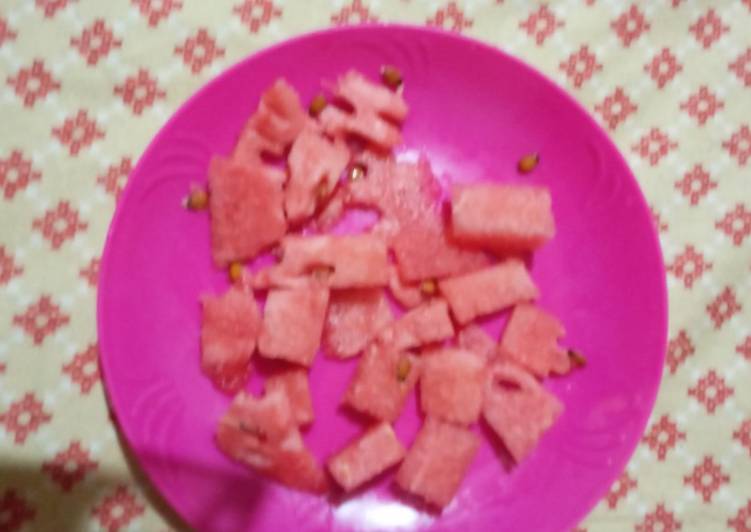 Simple Way to Make Homemade Watermelon