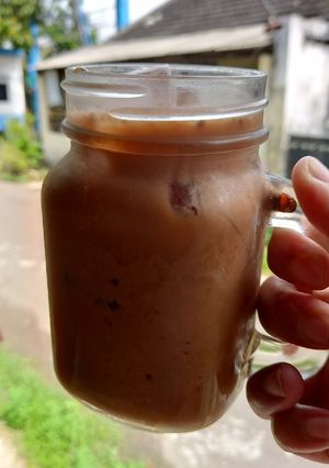 Foto resep Es coklat santan keto