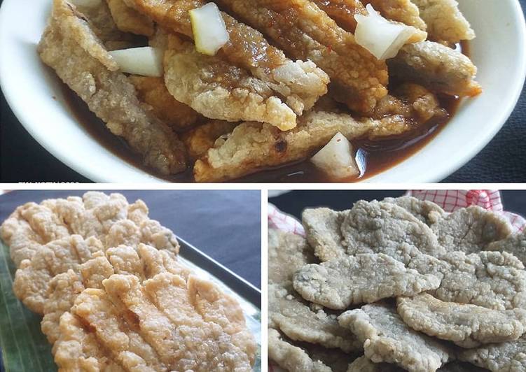 resep cara membuat Pempek kulit