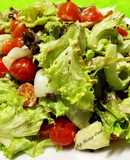 Salad Trộn Sốt Mè Rang Chay