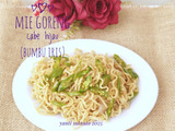 Mie Goreng Cabe Hijau (Bumbu Iris)