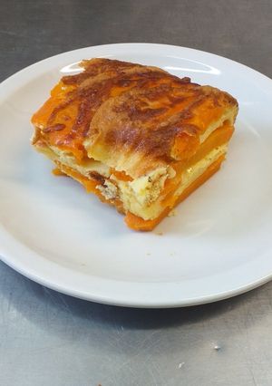 Una foto de Frittata de calabaza !!!