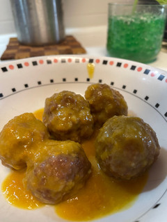Una foto de Albóndigas en salsa. Olla Gm y Mambo cecotec