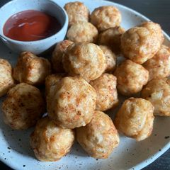 A picture of Chicken & Potato Balls.