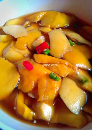 Foto resep Es rujak mangga