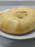 Roscón relleno con queso