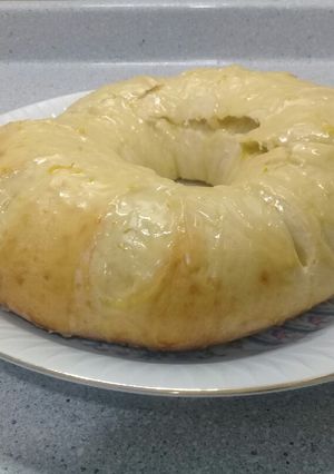 Una foto de Roscón relleno con queso