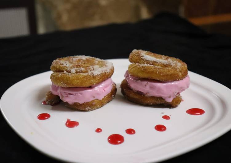 Recipe of Quick Churros Ice Cream Sandwich