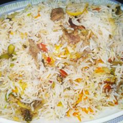 A picture of Special biryani.