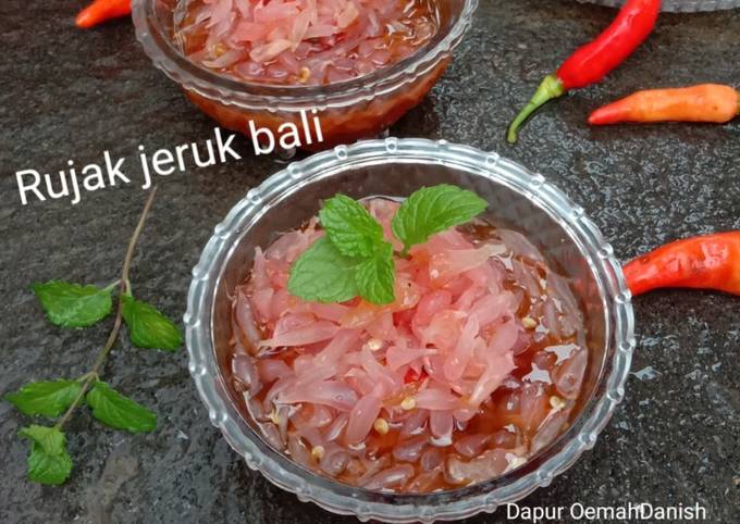 Resep Rujak Jeruk Bali Oleh Dapur Oemahdanish Cookpad