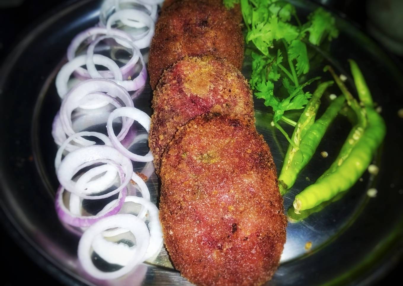 Beetroot cutlets