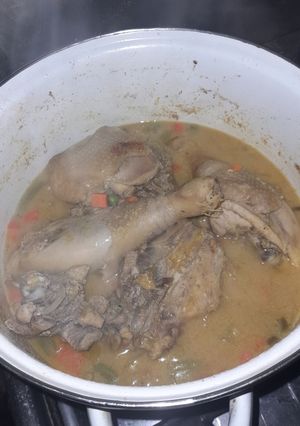 Una foto de Pollo a la mostaza