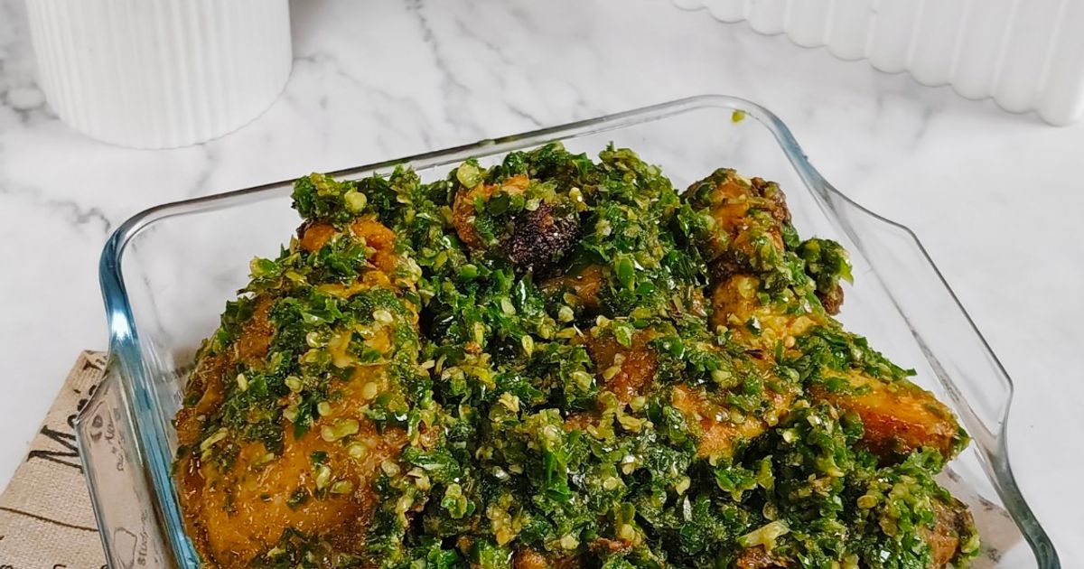 Ayam Goreng Cabe Ijo