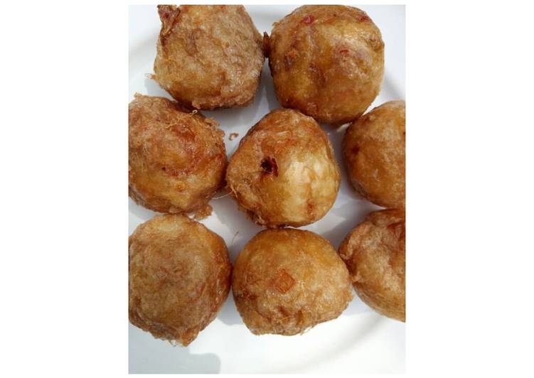 Simple Way to Prepare Ultimate Stuffed Yam balls | Simple Recipe For Collage Students