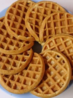 Foto resep (Sourdough Discard) Mini Waffles