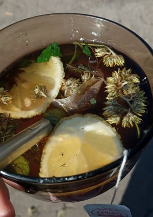 Una foto de Mate de té