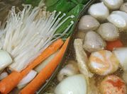 Gambar jamur enoki fish roll