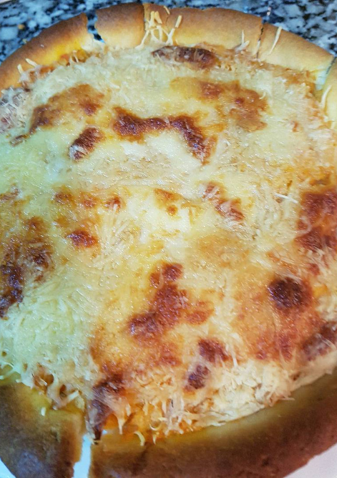 Una foto de Quiche de reciclaje