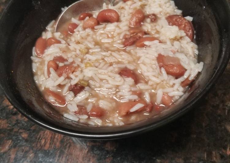 Simple Way to Prepare Quick Red Beans and Rice