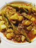 Moroccan Okra Stew (Mlakhia)