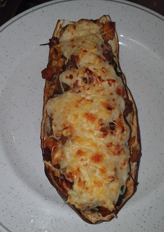 Una foto de Berenjenas de pollo