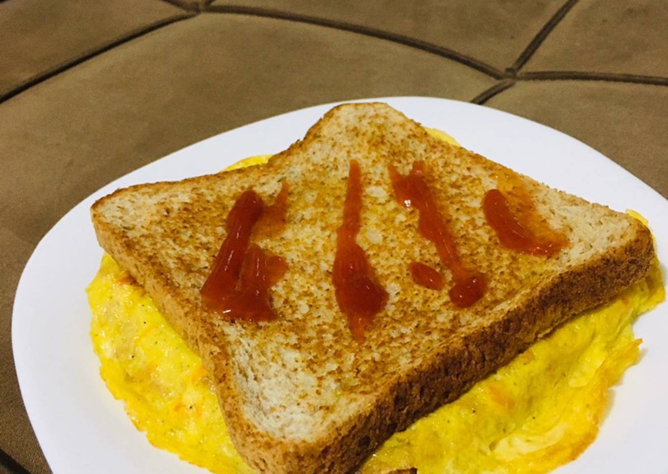 Sandwich Telur Dadar