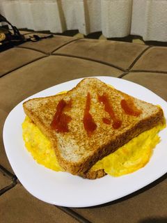 Foto resep Sandwich Telur Dadar