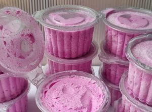 Foto resep Homemade Dragon Fruit Ice Cream