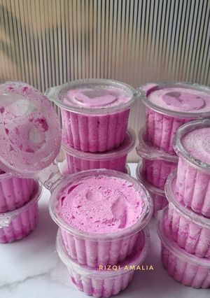 Foto resep Homemade Dragon Fruit Ice Cream