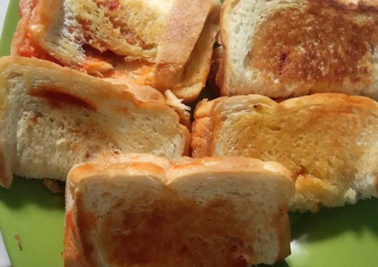 Resep 8.Sandwich SoRoTa(sosis roti tawar)🍞, Enak Banget
