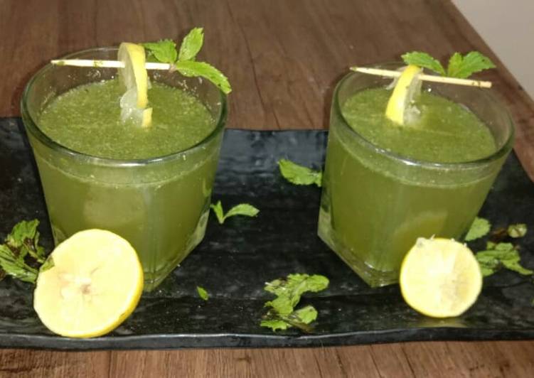 Recipe of Quick Nimbu pudina sharbat