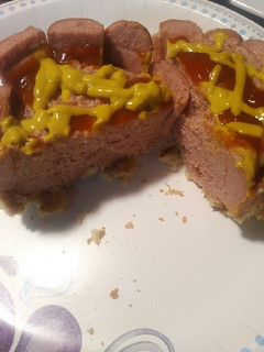 A picture of Hotdog Pie.