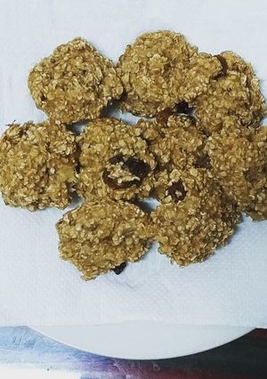 Una foto de Galletas de avena y miel