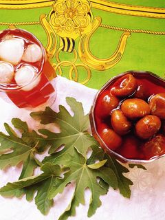 عکسی از دستور شربت انجیر