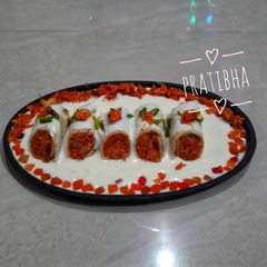 A picture of Bread carrot Rolls(Dessert).